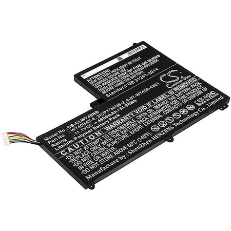 Bsc Preferred Clevo S413 W740SU Laptop and Notebook Replacement Battery CS-CLW740NB.1